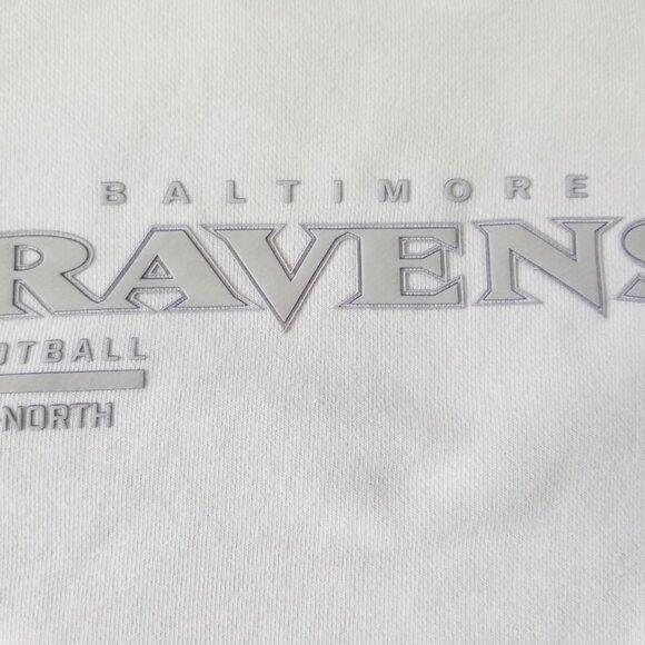 Baltimore Ravens Nike Edge Pack French Terry Club Pullover Hoodie - Gray - Picture 6 of 11